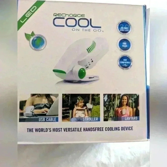 Cool on the Go revolutionary rechargeable personal cooling system - new in box - Picture 1 of 4